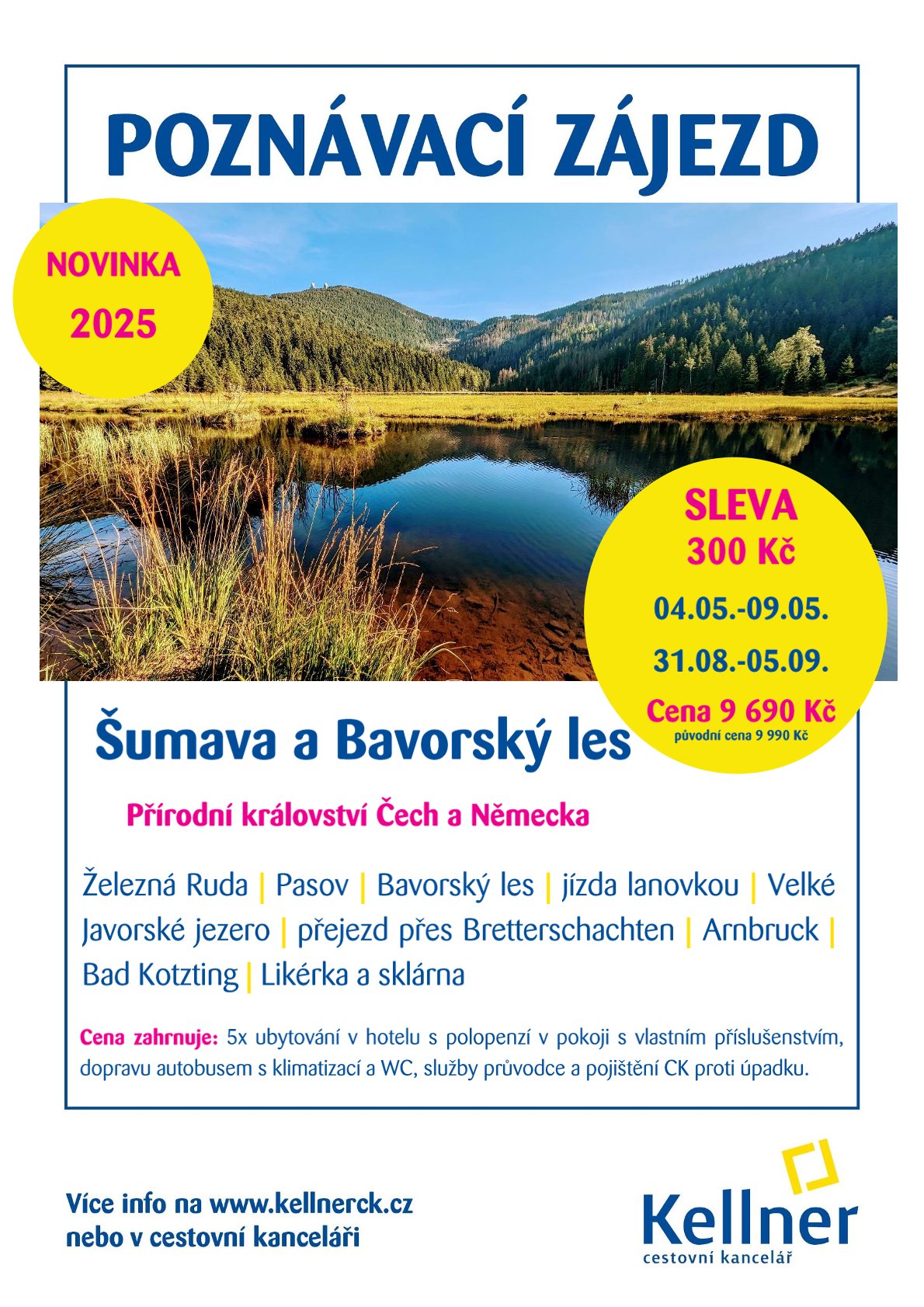 1. Šumava a Bavorský les 2025